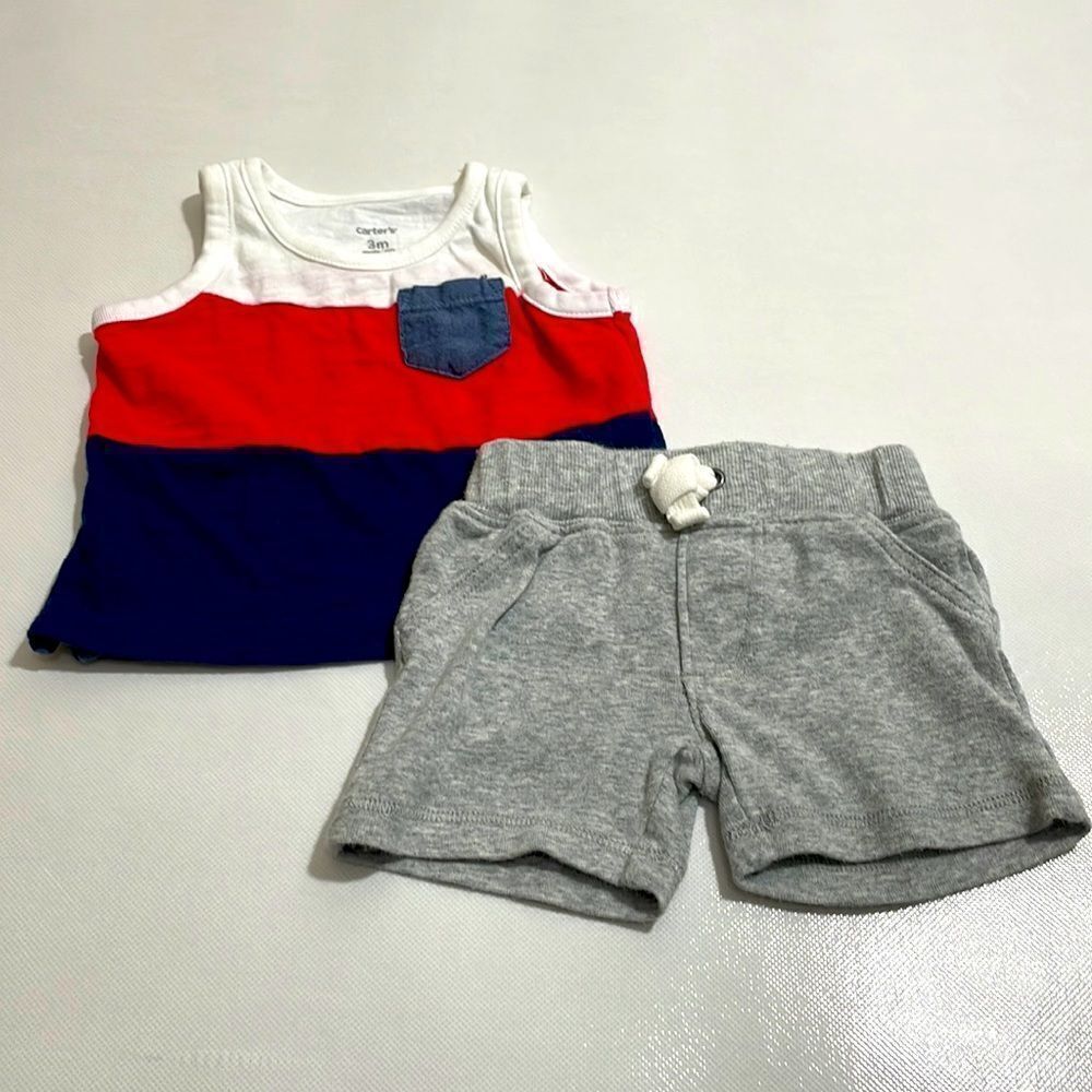 Carters Baby Tank/Short Set